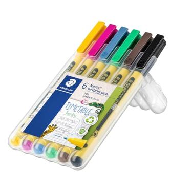 Imagem de STAEDTLER Caneta de escrita Noris, caixa com 6 linhas finas em cores sortidas
