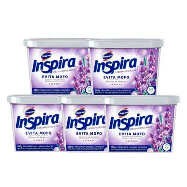 Imagem de Kit 5 unidades Evita Mofo Limppano 180g Lavanda