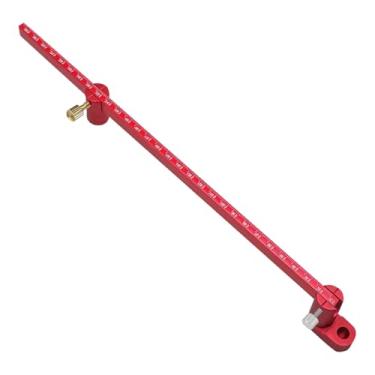 Imagem de Bússola para carpintaria, bússola métrica ajustável para marcenaria, ponta fixa, medidor de marcação de linha para madeira, metal, ferramentas