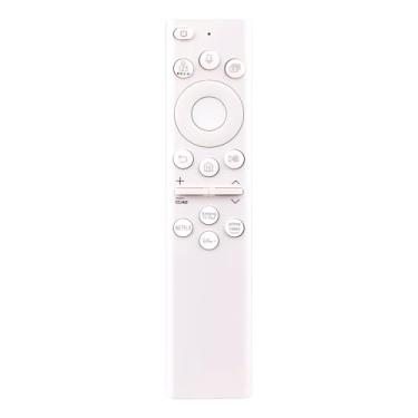 Imagem de AULCMEET Controle remoto de substituição de voz solar BN59-01391A RMCSPB1EP1 serve para TV Samsung 2021-2023 QN43LS01BAFXZC QN50LS03BAFXZC QN55LS01BAFXZC QN65LS03BAFXZC QN75LS03BAFXZC XZC QND