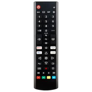 Imagem de Controle remoto substituído compatível com LG Smart TV 55NANO90P 55UP7000PUA 55UP7670PUC 55UP8000PUR 60UP7670PUB 60UP8000PUR 43NANO75UPA 43UP7560AUD 43UP8000PUA 50NANOO75UPA 75UPA 5 0NANO77ZPA
