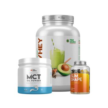 Imagem de Combo Perda de Peso True Whey Abacate C/ Nibs De Cacau