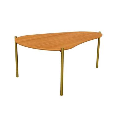 Imagem de Mesa de Centro Ôrganica Meven 100% MDF Freijó 90 cm - Modern