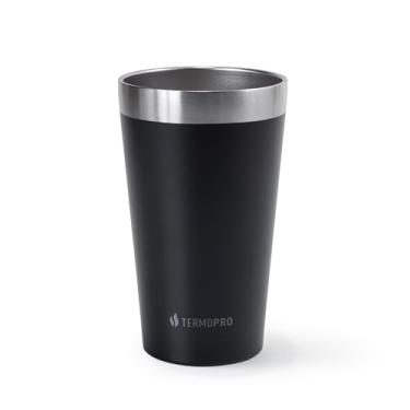 Imagem de TERMOPRO Copo Térmico para Cerveja 473ml Preto