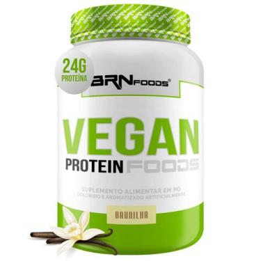Imagem de Proteína Vegana  Vegan Protein 2Kg  BRN Foods, Baunilha