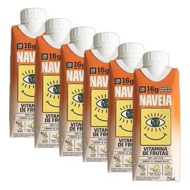 Imagem de Kit 6X: Shake Proteico Vegano Vitaminas de Frutas Naveia 250ml
