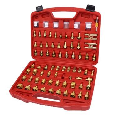 Imagem de Zhjvihx Kit Profissional de Detector de Vazamento AC, Conjunto de Ferramentas de Reparo de Ar Condicionado Automotivo, Kit de Teste de Vazamento de Refrigerante de Carro de Carro