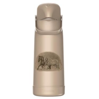 Imagem de Garrafa Térmica Magic Pump Bomba de Pressão 1,8l Safari Dec Cavalo