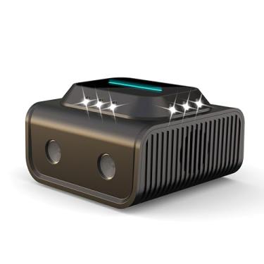 Imagem de Repelente ultrassônico de roedores para ratos, ratos e esquilos – repelente eletrônico de pragas interno – dissuasor de mouse para casa, cozinha, sótão, garagem – controle humano de ratos