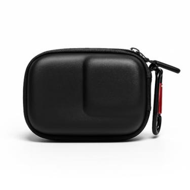 Imagem de Bolsa Protetora à Prova d’Água para Câmeras de Ação – Compatível com DJI Osmo Action (5 Pro/4/3), GoPro (H13, 12, 11, 10) e Insta360 – Estojo Portátil com Compartimentos Internos (Preto)