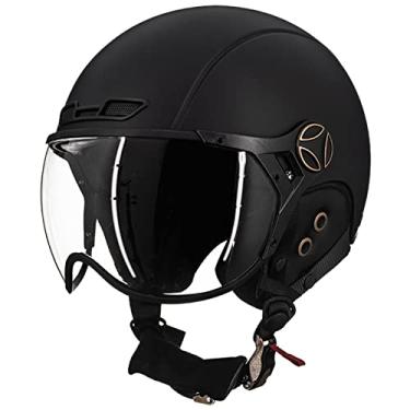 Imagem de ILM Capacete de bicicleta adulto para esqui e snowboard para homens e mulheres com viseira removível ASTM CPSC e CE Z102 (M, preto fosco)