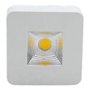 Imagem de KIT 5 Peças Spot Led Sobrepor 5w Quadrado P/pergolado Sanca - OPUSLED