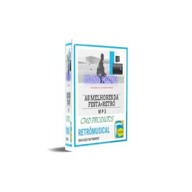 Imagem de Pen drive Modelo 2x1 (Pen drive e Cartão) 8gb com Músicas = As Melhores da Festa Retrô (mp3)