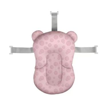 Imagem de Almofada de Banho para Bebê Sosseguinho Menina Termica Com Fixação Mul