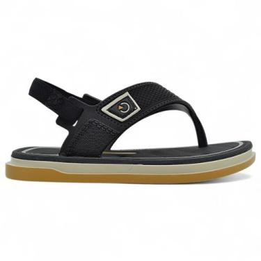 Imagem de Chinelo Infantil Cartago Malaga Sport Masculino Macio Baby, Preto, 20/