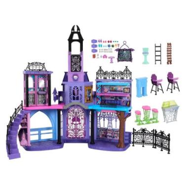 Imagem de Playset Casa de Bonecas Escola do Terror Mattel