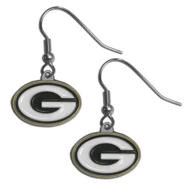 Imagem de NFL Siskiyou Sports Brincos pendentes Green Bay Packers tamanho único cor da equipe