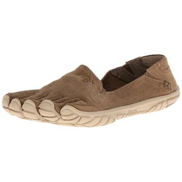 Imagem de Vibram FiveFingers CVT Hemp Tênis de caminhada casual minimalista feminino, Caqui, 8-8.5 US