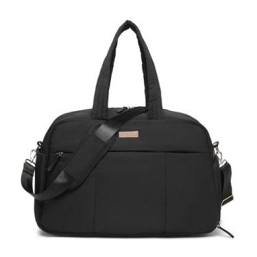 Imagem de Bolsa de Viagem em Poliéster Multifuncional Air Duffle Maloa Preto