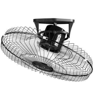 Imagem de Ventilador De Teto Venti-Delta 360 Oscilante 60cm Bivolt Preto, Bivolt