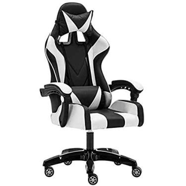 Imagem de Computador, braço ergonômico para jogos, escritório, esportes, corrida, ouro, com apoio para os pés