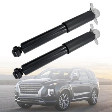 Imagem de Conjunto de amortecedores traseiros 55367-S9300 compatível com Hyundai Palisade 2020 2021 2022 (Limited, SE, SEL), Palisade 2021 2022 (caligrafia) 3.8L V6-Gas Replaces# 55367-S9400 55366 7S930 0