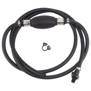 Imagem de Kit de lâmpada de mangueira de linha de combustível universal Boat Marine 5/16 8 mm com conector rápido macho e fêmea sem spray para motor de popa Mercury Mariner Yamaha Johnson Evinrude