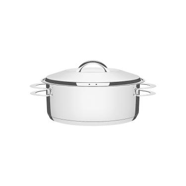 Imagem de Caçarola Rasa Fundo Triplo Tramontina Solar 62503200 Inox