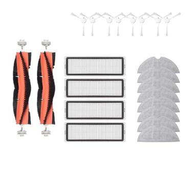 Imagem de Compatible With Xiaomi MI Robot Vacuum Mop 2 Pro Plus STYTJ02ZHM Accessories Vacuum Cleaner Spare Parts Replacement Brush Filter Mop Cloth(Light green)