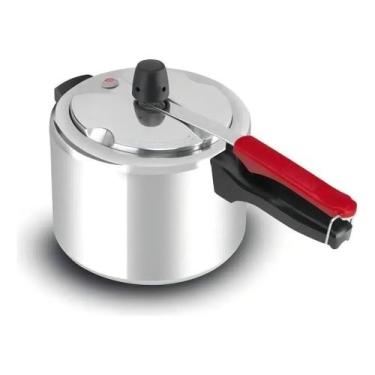 Imagem de Panela De Pressão Clock Clássica Polida 4,5 Litros Em Alumínio
