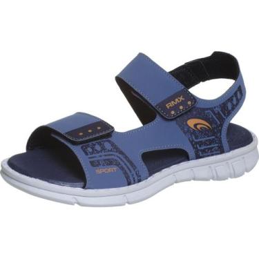 Imagem de Papete Sandalia Infantil Para Menino Conforto Redmax, Azul, 30 BR