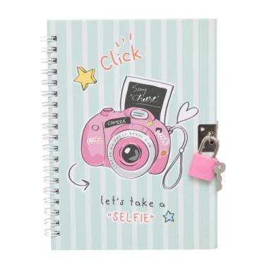 Imagem de Diário Com Cadeado 48 Folhas Hobby Candy - Yins Paper, 1