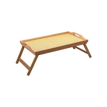 Imagem de Bandeja com Pés e Palhinha Oikos 50cm Natural