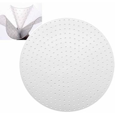 Imagem de Forro de silicone multiuso para vaporizador/fritadeira a ar/panela de pressão, forro de panela de arroz de prevenção de queimaduras, tapete reutilizável de controle de vapor, almofada de inserção