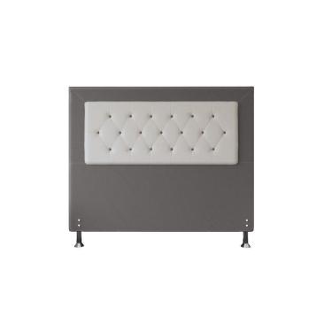 Imagem de Cabeceira Havana 1,60 Cm Cama Box Queen Suede Cinza