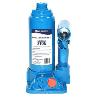 Imagem de Macaco Hidráulico Manual Tipo Garrafa Bremen Capacidade 2t