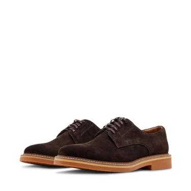 Imagem de Steve Madden Pettit Oxford masculino, Camurça marrom, 39