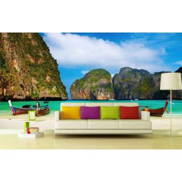 Imagem de Papel de Parede Painel Fotográfico Praia n106 2,00X3,00 - Voce Decoran