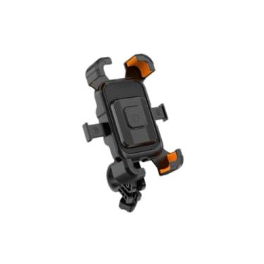 Imagem de Suporte de celular para motocicleta – [compatível com câmera] [1s Lock] Suporte de telefone de bicicleta, clipe de telefone de scooter de bicicleta, para iPhone Air, 17, 16, 15 Pro Max, Galaxy S25