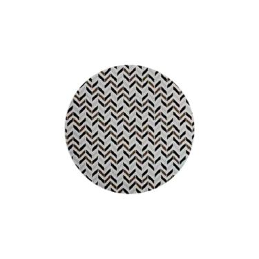 Imagem de Papel de Parede Adesivo PVC, Estampa Zig Zag, 5 Metros x 45cm, Lavável, Fácil Aplicação, para Decoração de Casa