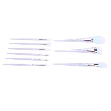 Imagem de Yinhing Conjunto de Pincéis de Maquiagem Profissional de 9 Unidades Pincéis Cosméticos Coloridos Completos para Iniciantes, Delineador de Sombra de e de Lábios para Aplicação