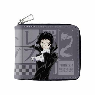 Imagem de Carteira Bungos Strays Dogs Ryunosukes Akutagawas Anime PU