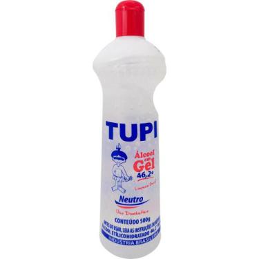 Imagem de Álcool em Gel 46,2º INPM 500 Gramas - Tupi
