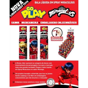 Imagem de Kit Bala Liquida Riclan Spray Ladybug Morango 15x25 Ml