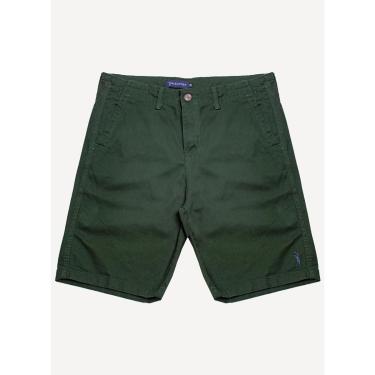Imagem de Bermuda Sarja Aleatory Lisa Verde-Masculino