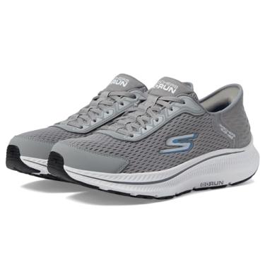 Imagem de Skechers Tênis masculino Hands Free Slip-ins Go Run Consistent 2.0-Empowered, Cinza, 12.5 X-Wide