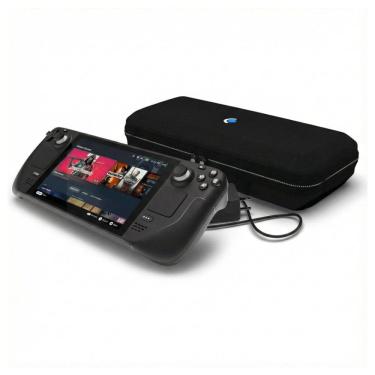 Imagem de Valve Steam Deck Console Portátil 64GB eMMC RAM 16GB LPDDR5 Slot MicroSD - Preto