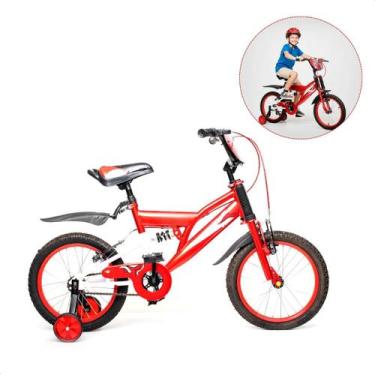 Imagem de Bicicleta Infantil Aro 20 BMX Unitoys Freio VBrake com Rodinhas Sem Ma
