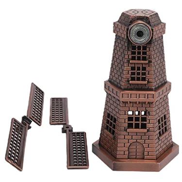 Imagem de Ainoli moinho de decoração estilo retrô bronze vermelho mini enfeites de artesanato para bar restaurante