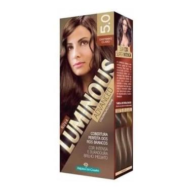 Imagem de Coloração Creme Advanced, 5.0 Castanho Claro, Luminous
